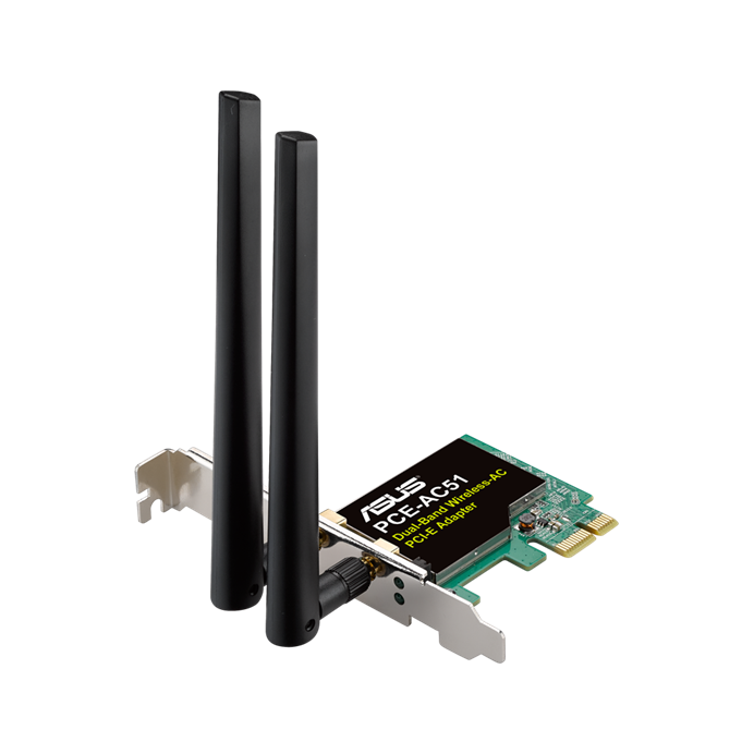 PCE-AC51｜Wireless & Wired Adapters｜ASUS
