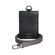 ASUS Double-sided Leather Card Holder & Key Chain Set