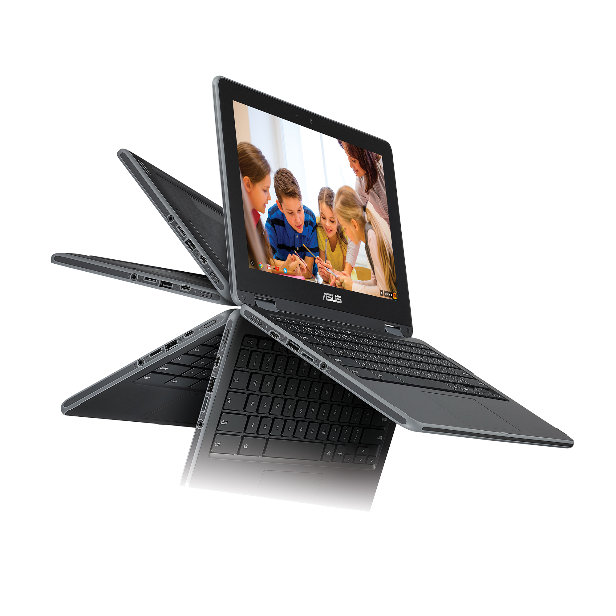 ASUS Chromebook Flip CNA 高い堅牢性とモビリティ性