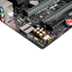 MAXIMUS VIII GENE motherboard, front view 