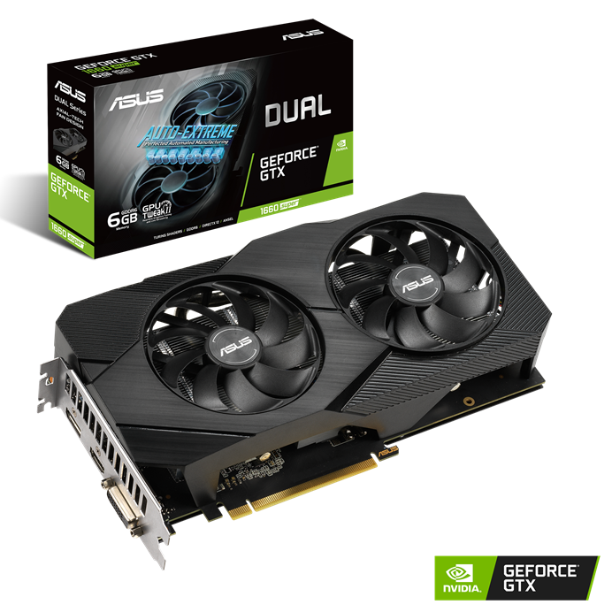 DUAL-GTX1660S-6G-EVO｜Graphics Cards｜ASUS Global