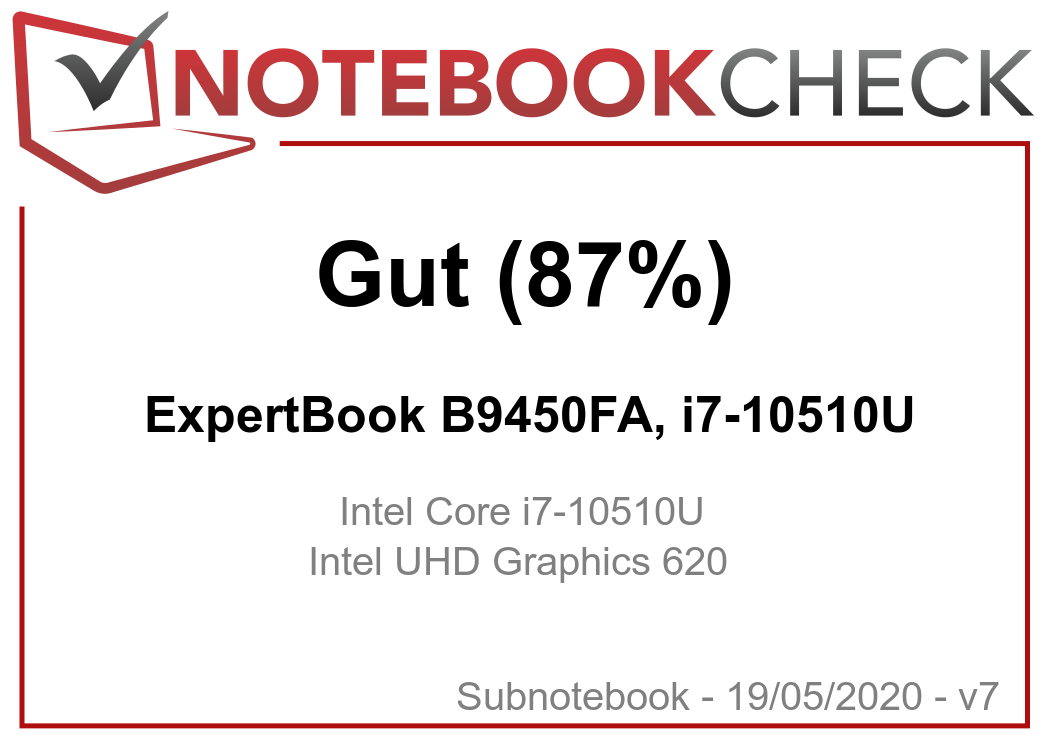 ASUS ExpertBook B9 B9450FA i7-10510U
