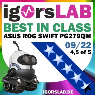 Igor's Lab Best in Class