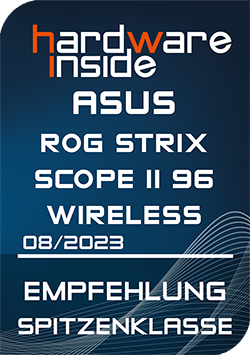Asus ROG Strix Scope II 96 - Clavier - Sans fil - Bluetooth 5.1 - USB -  1000 Hz - RGB