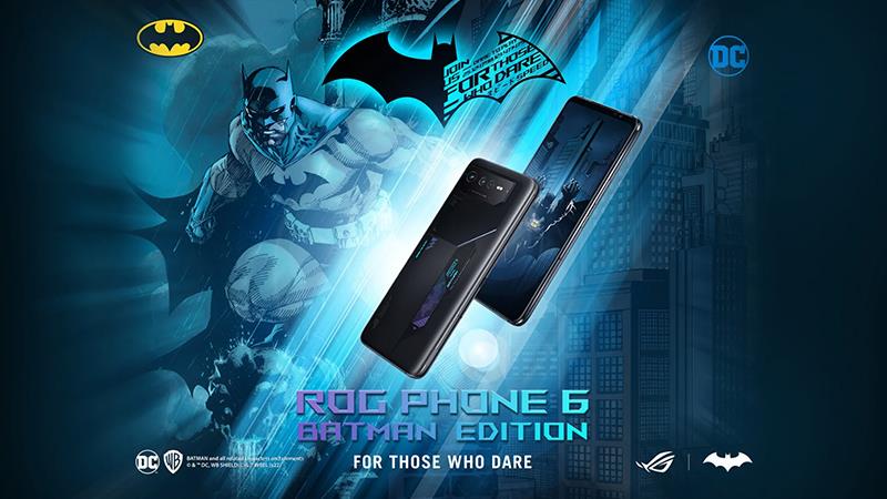 ASUS Republic of Gamers, Warner Bros. Consumer Products and DC announce  exclusive ROG Phone 6 BATMAN Edition | News｜ASUS Sverige