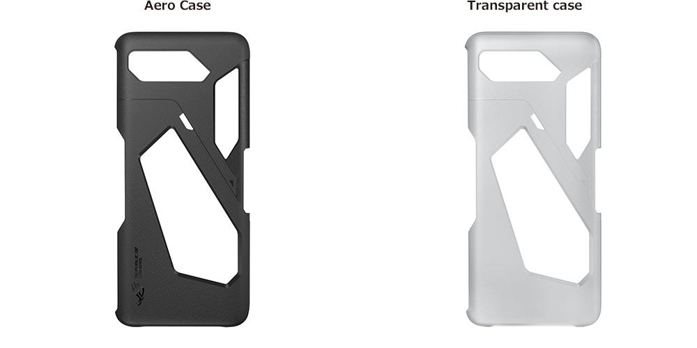 専用ケースAero Case/Transparent Caseを付属