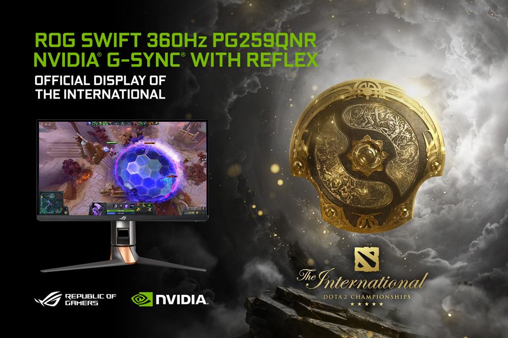 ASUS Republic of Gamers Announces the ROG Swift 360Hz, World's First 360Hz  Gaming Monitor with NVIDIA G-SYNC Technology