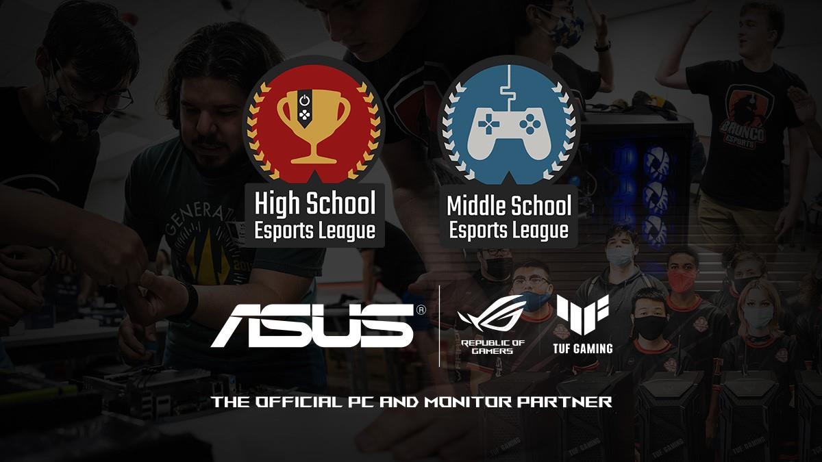 High School Esports League and Middle School Esports League - ASUS The Official PC and Monitor Partner