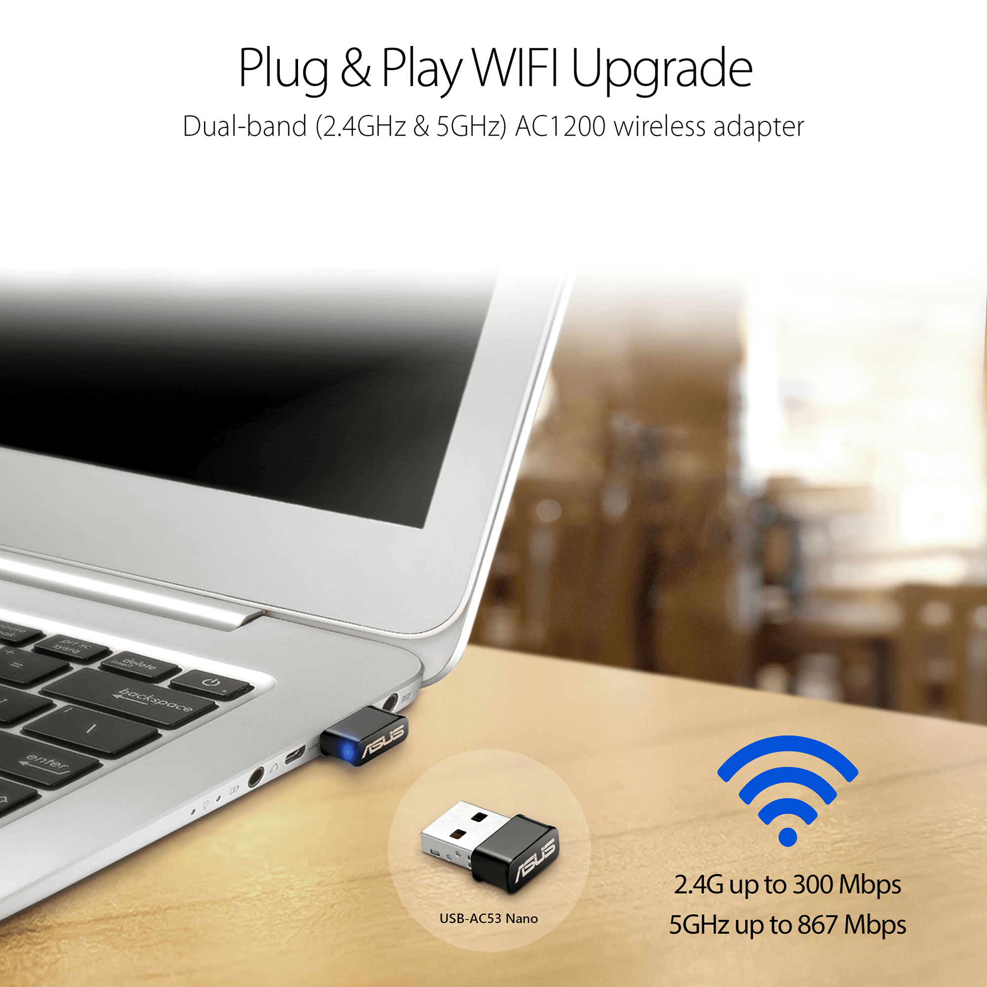 USB-AC53 Nano｜Wireless & Wired Adapters｜ASUS USA