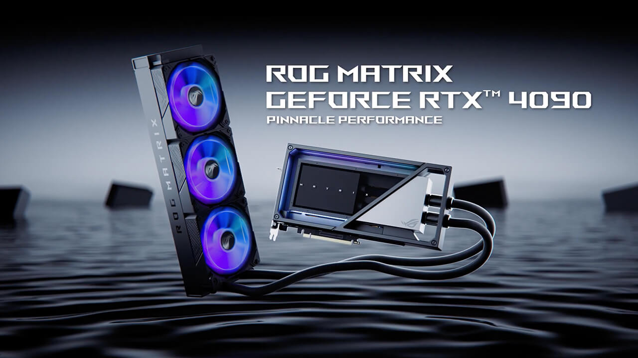 Tarjeta gráfica ROG Matrix GeForce RTX 4090 - La cima del rendimiento