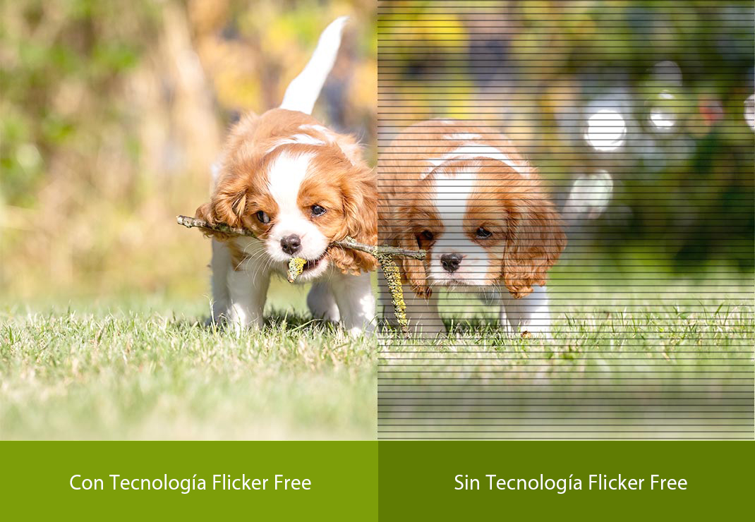 Flicker-free Technology