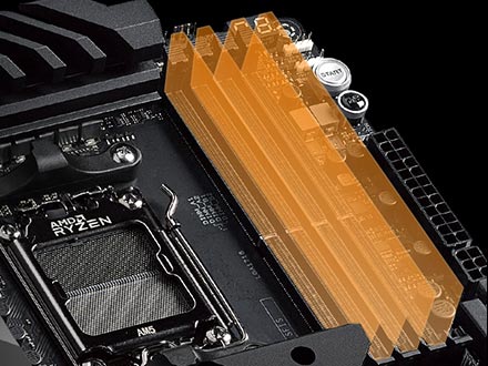 Les cartes mères de la série ASUS X670E supportent la DDR5