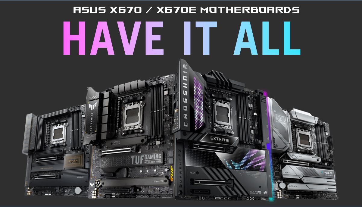 The Best X670E / X670 / B650 motherboards for AMD Ryzen 7000