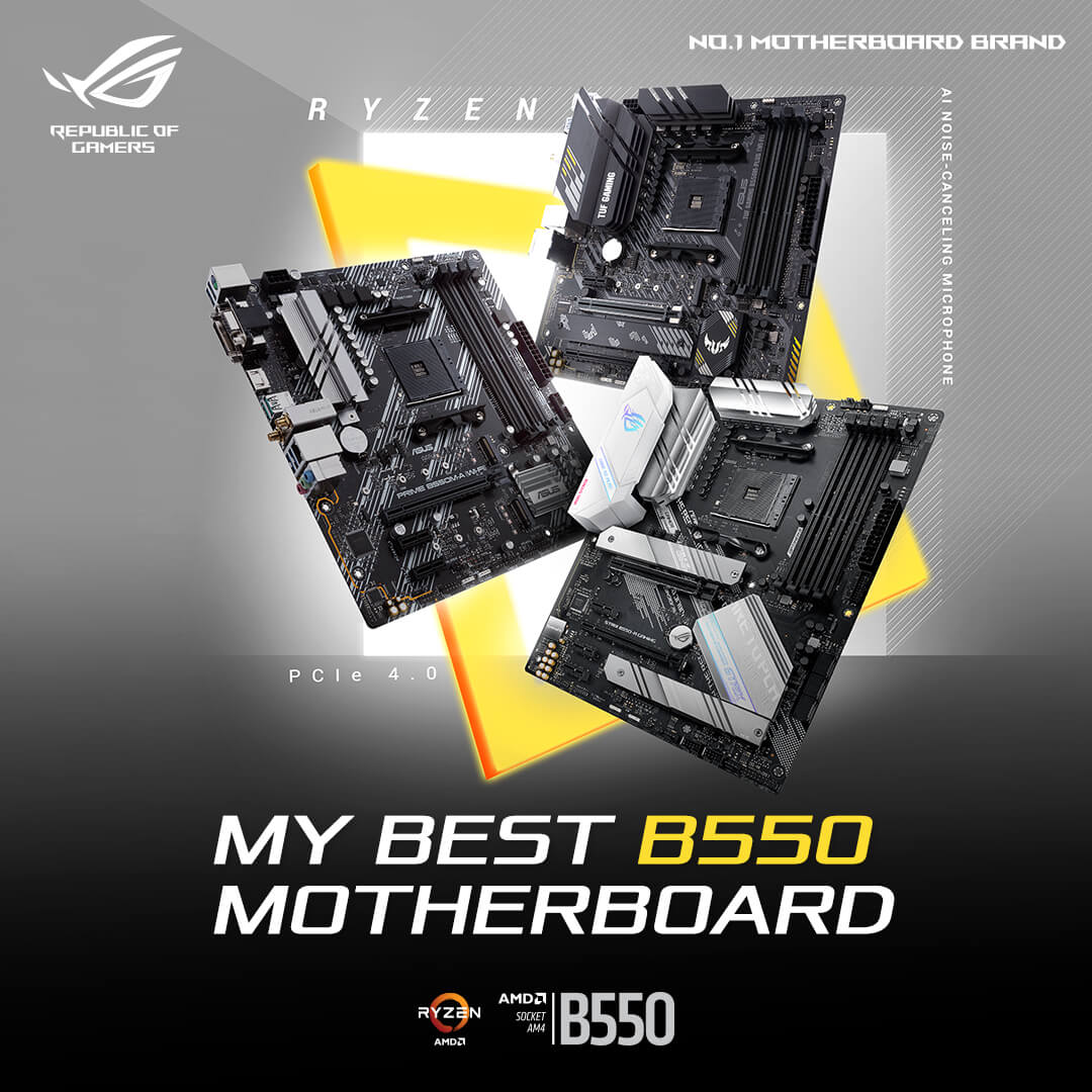 ASUS B550 Motherboard