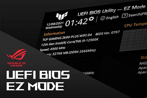 How to monitor and tune your PC through ASUS UEFI BIOS utility - EZ mode