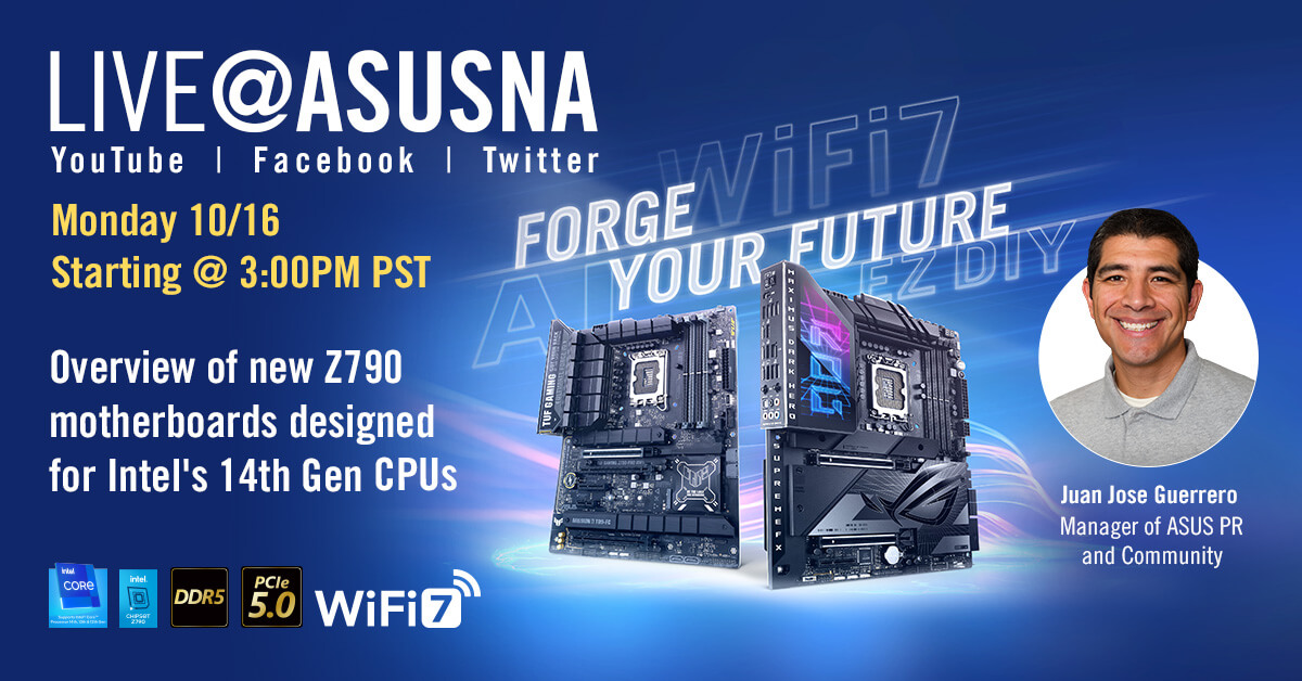 New! Livestream for Z790 motherboard overview