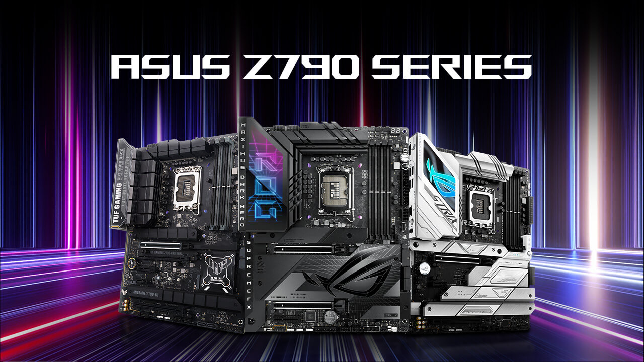 Image of new ASUS Z790 motherboard