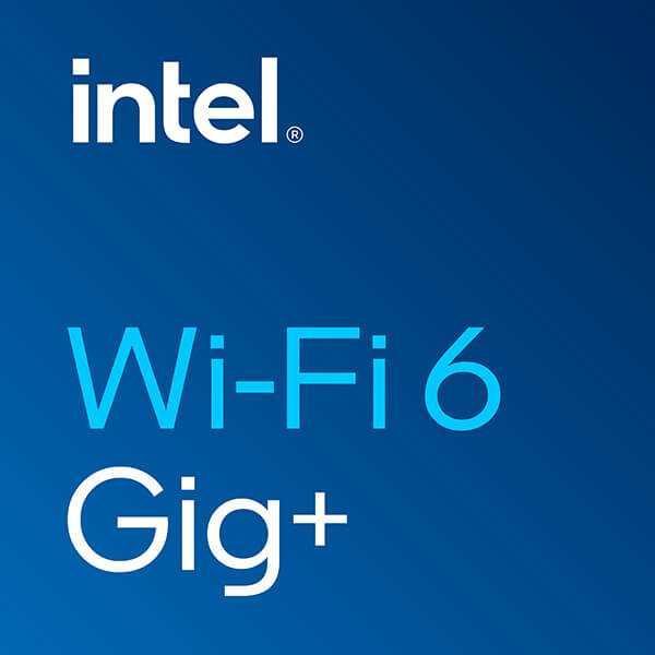 intel® Wi-Fi 6 Gig+