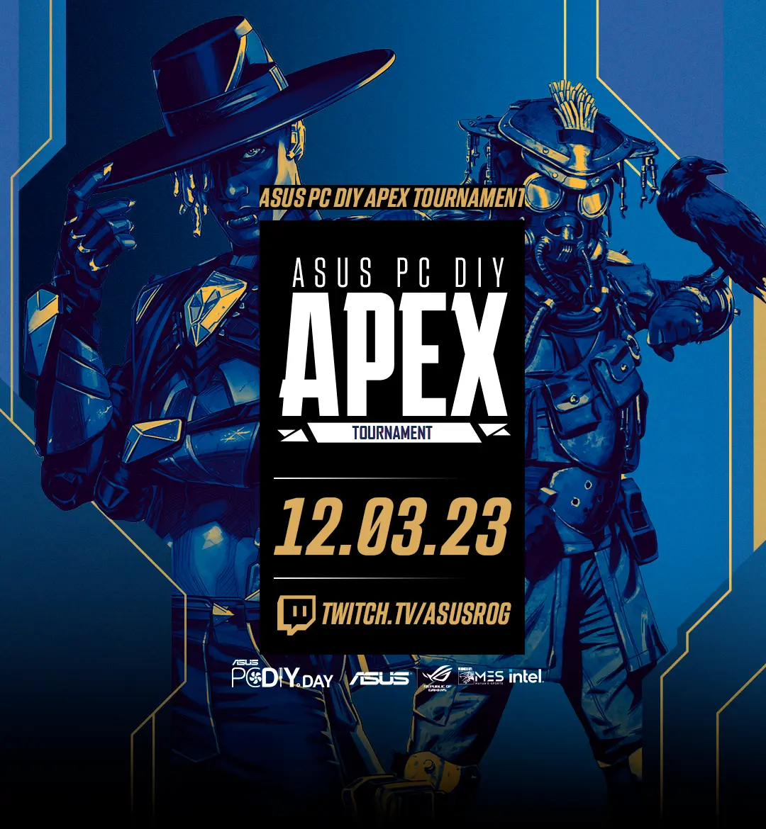 ASUS PC DIY APEX Tournament December 3rd, 2023