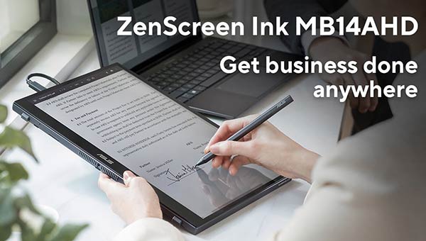 ZenScreen Ink MB14AHD - Get business done anywhere