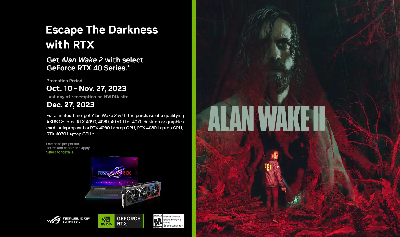 Alan Wake 2 gets an October 2023 release date