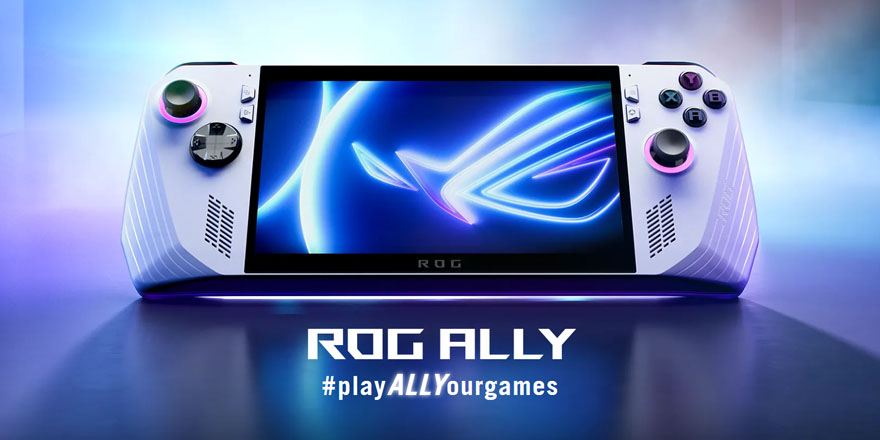 Asus ROG Ally Z1 Extreme Portable Console - White