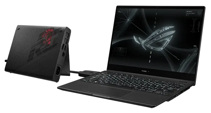 ROG XG Mobile GPU conntected with ASUS laptop