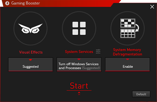 Gaming Ready Dashboard