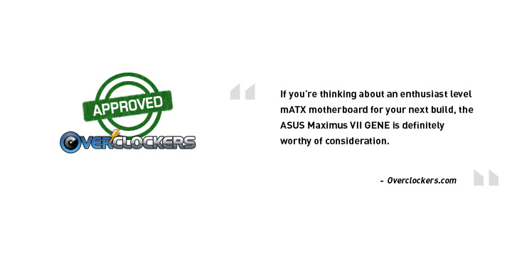 ASUS MAXIMUS VII Gene Award