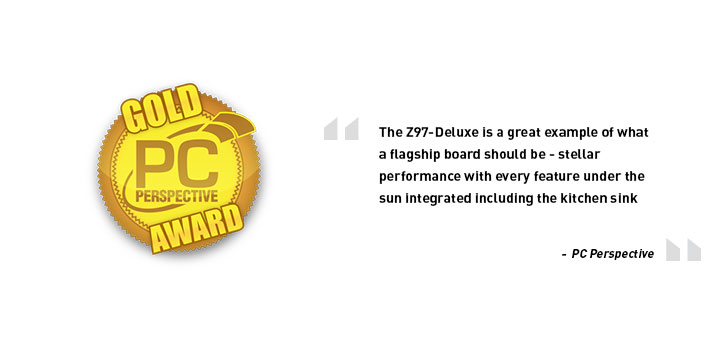 ASUS Z97 Deluxe Award