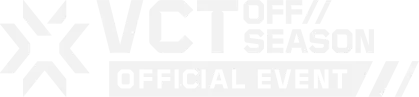 VCT off season official event logo
