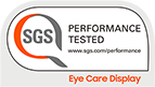 Performance tested Eye care display logo