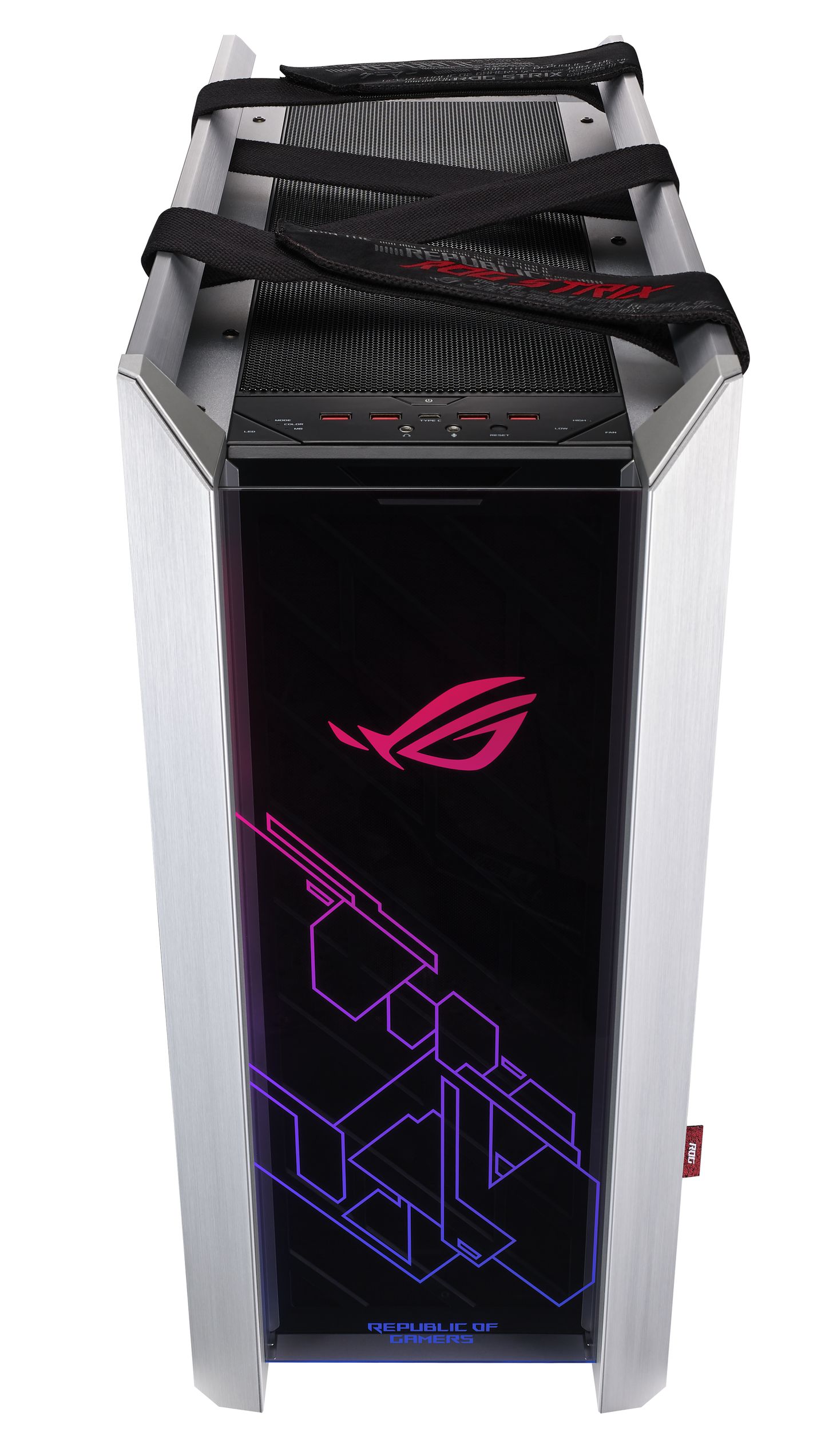 魅せるミドルタワー型ゲーミングpcケース Rog Tuf Gamingシリーズホワイトエディション2モデルを発表 News Asus 日本