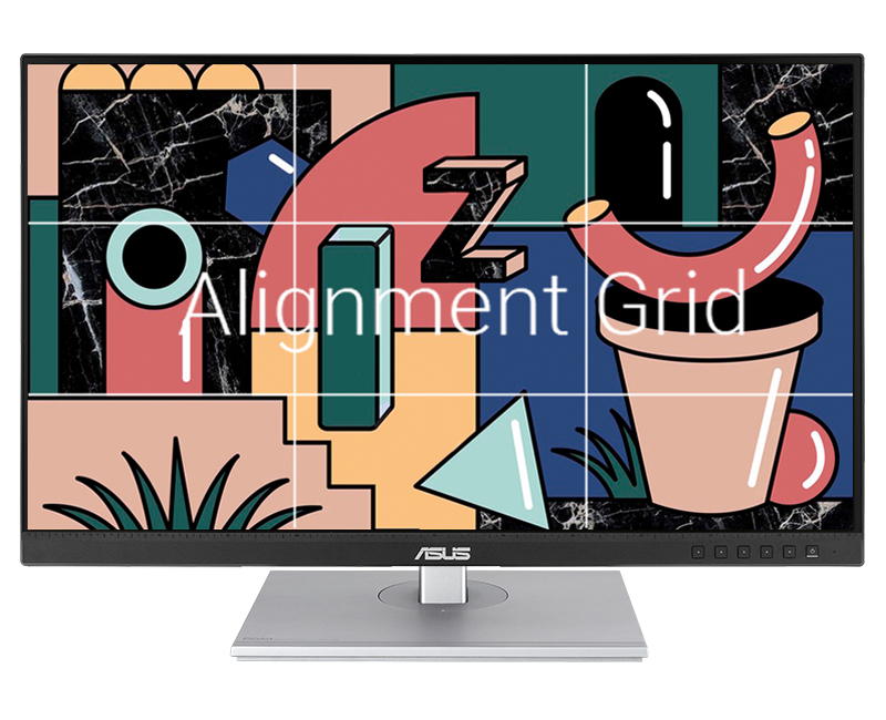 ASUS ProArt Display PA247CV features real-size artwork preview