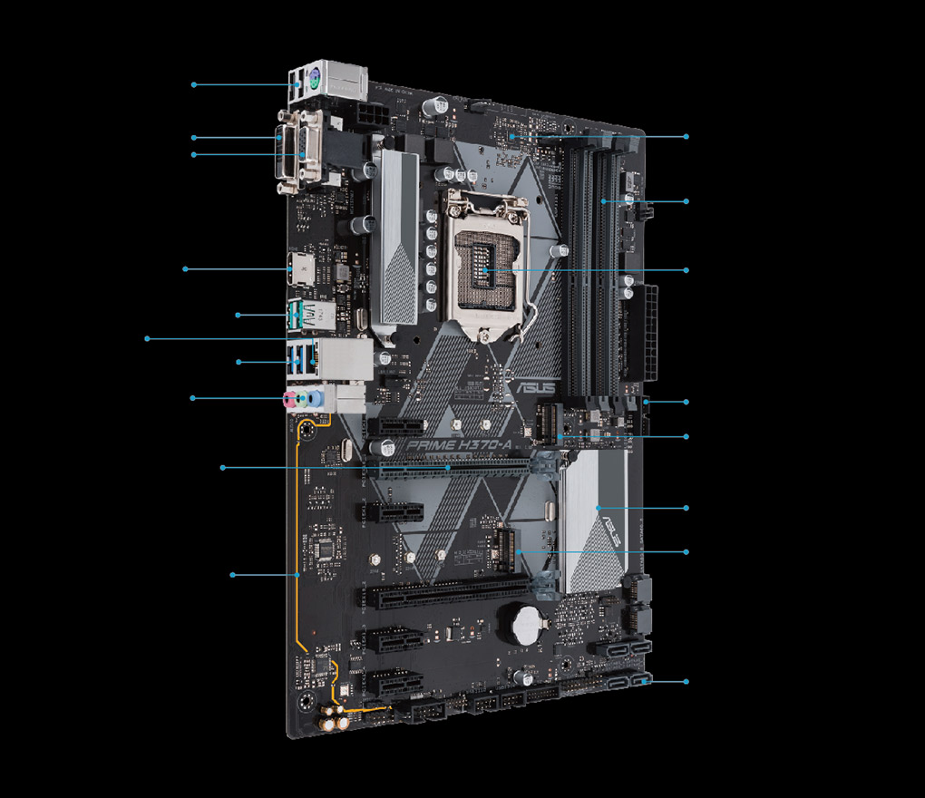 Prime H370 A Motherboards Asus Global