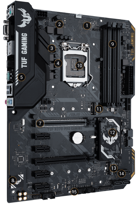 Tuf H370 Pro Gaming Motherboards Asus Global