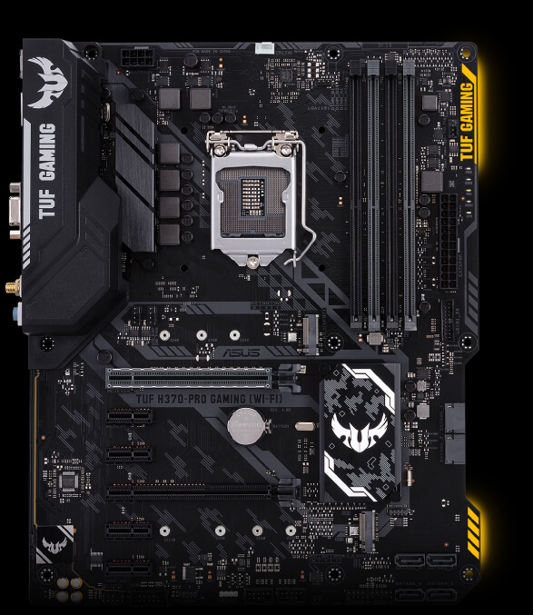 Tuf H370 Pro Gaming Wi Fi Motherboards Asus Global