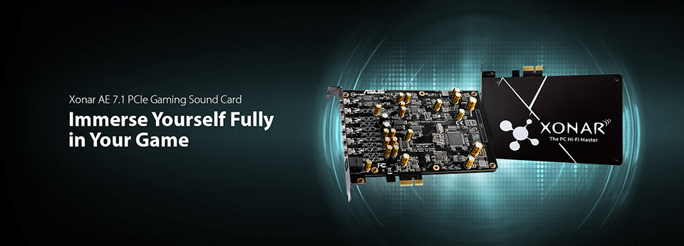 Xonar Ae Sound Cards Asus Global