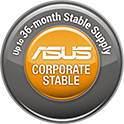 Logotipo del programa corporativo estable de ASUS
