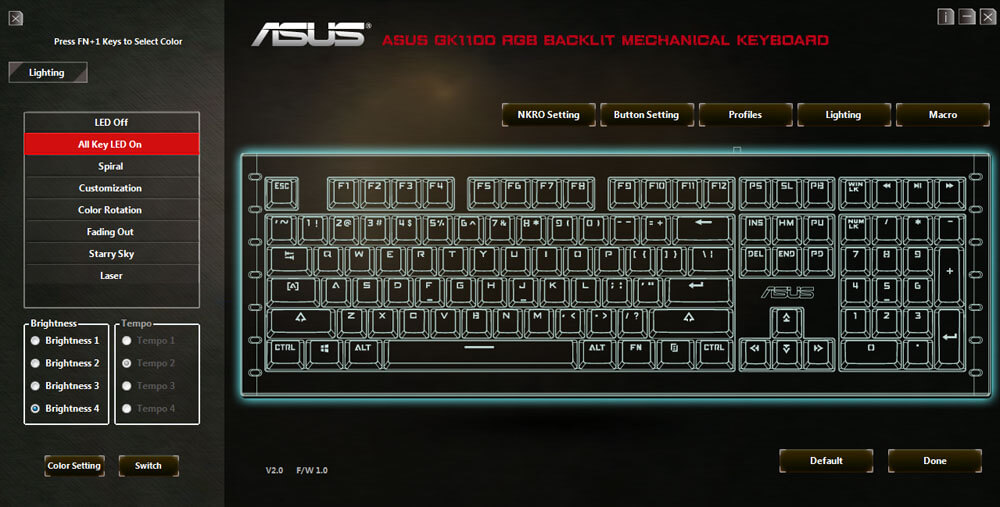 ASUS Sagaris GK1100