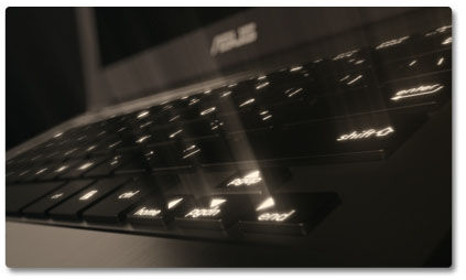 Backlit keyboard